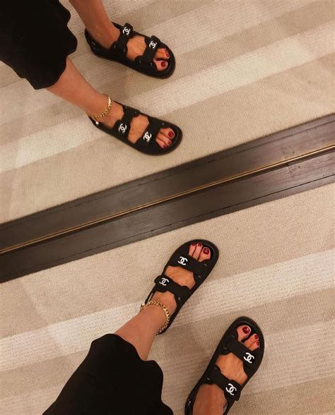 chanel dad sandals replica|chanel dad sandals 2020.